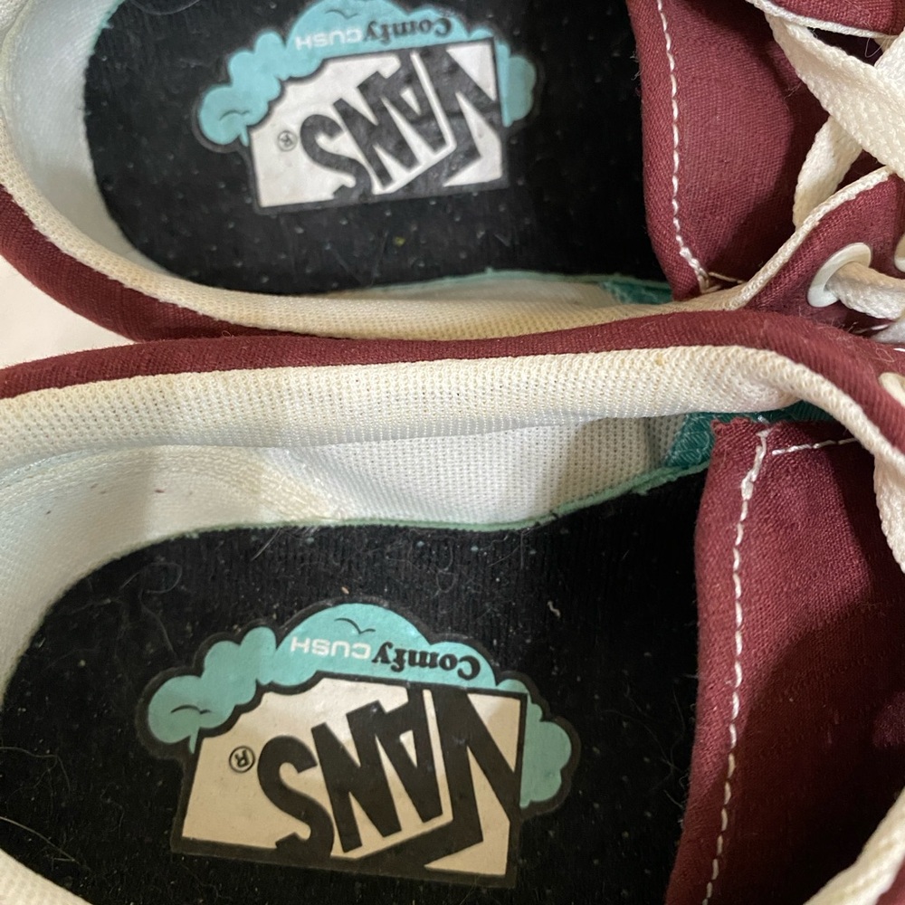 Vans Comfycush Era Shoes Suede sneakers, Wine Red, Men’s Size 8.5, Women’s 10 - Picture 12 of 12